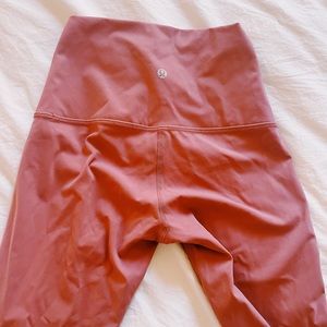 Rose Pink Lululemon size 4 leggings